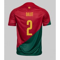 Portugal Diogo Dalot #2 Fußballbekleidung Heimtrikot WM 2022 Kurzarm
